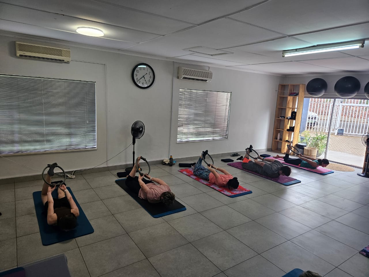 Group pilates class at Move Physio & Pilates Kimberley